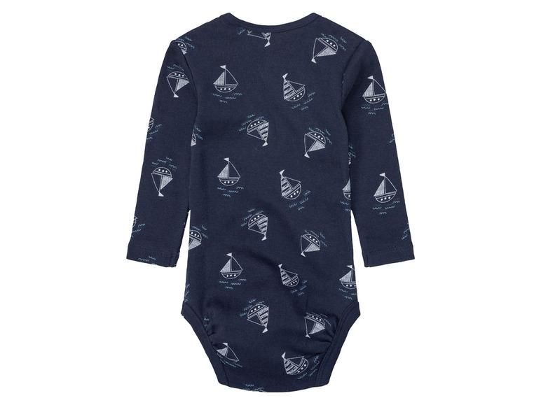 Aller en mode plein écran : lupilu® Lot de 5 bodies bébé - Image 22