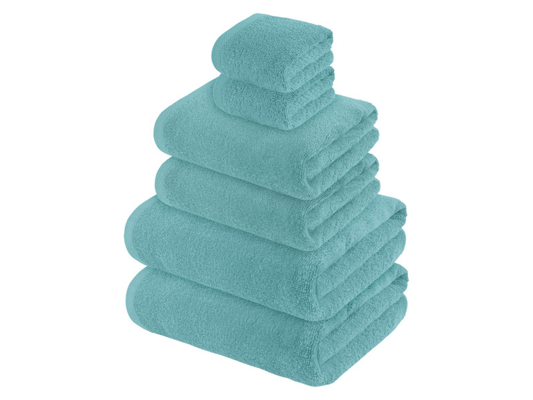 Aller en mode plein écran : LIVARNO home Set de 6 serviettes en éponge - Image 27