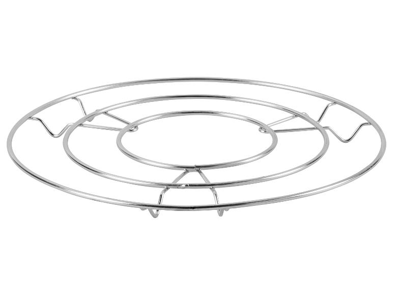 Grille de refroidissement ronde ou dessous de plat en acier inoxydable