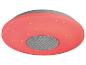Plafonnier LED rouge avec haut-parleur intégré et effet scintillant