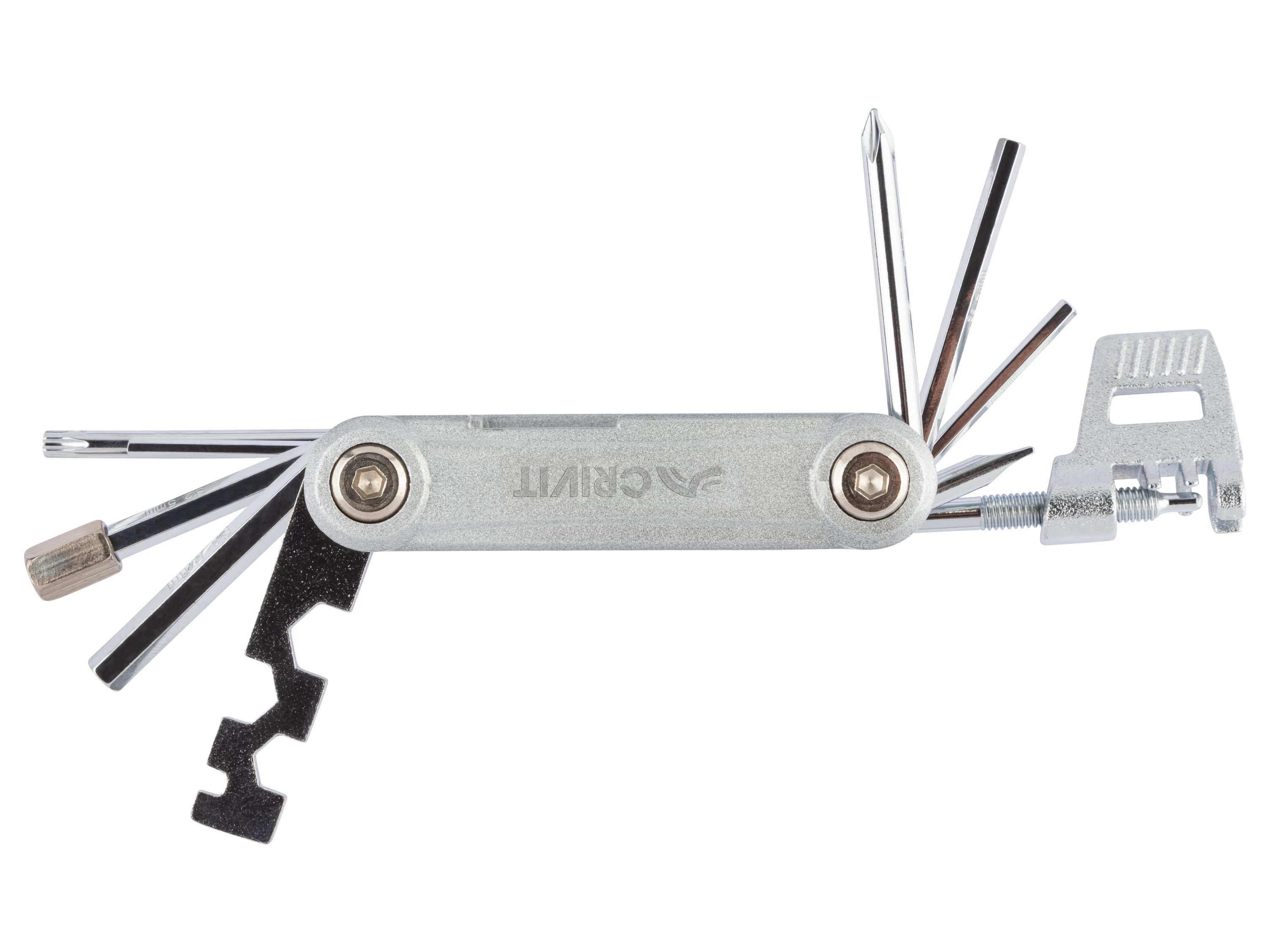 CRIVIT Mini-pompe à vélo ou outil multifonction pour vélo (outil multifonction)