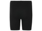 Short de vélo noir à côtes.