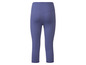 Leggings bleu foncé ajustées pour femme.