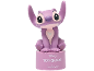 Figurine Disney Lilo & Stitch, Angel, violette, avec base Lexibook.