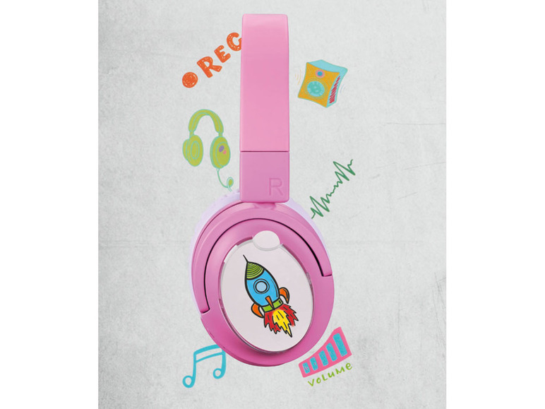 Aller en mode plein écran : SILVERCREST® Casque audio Bluetooth® enfant - Image 10