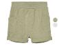 Shorts bébé en jersey, coupe ample, poches, coloris kaki.
