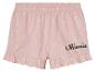 Shorts Minnie rose pâle à étoiles, style pyjama.