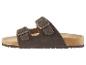 Sandales marron Natural Walk en daim avec boucle.