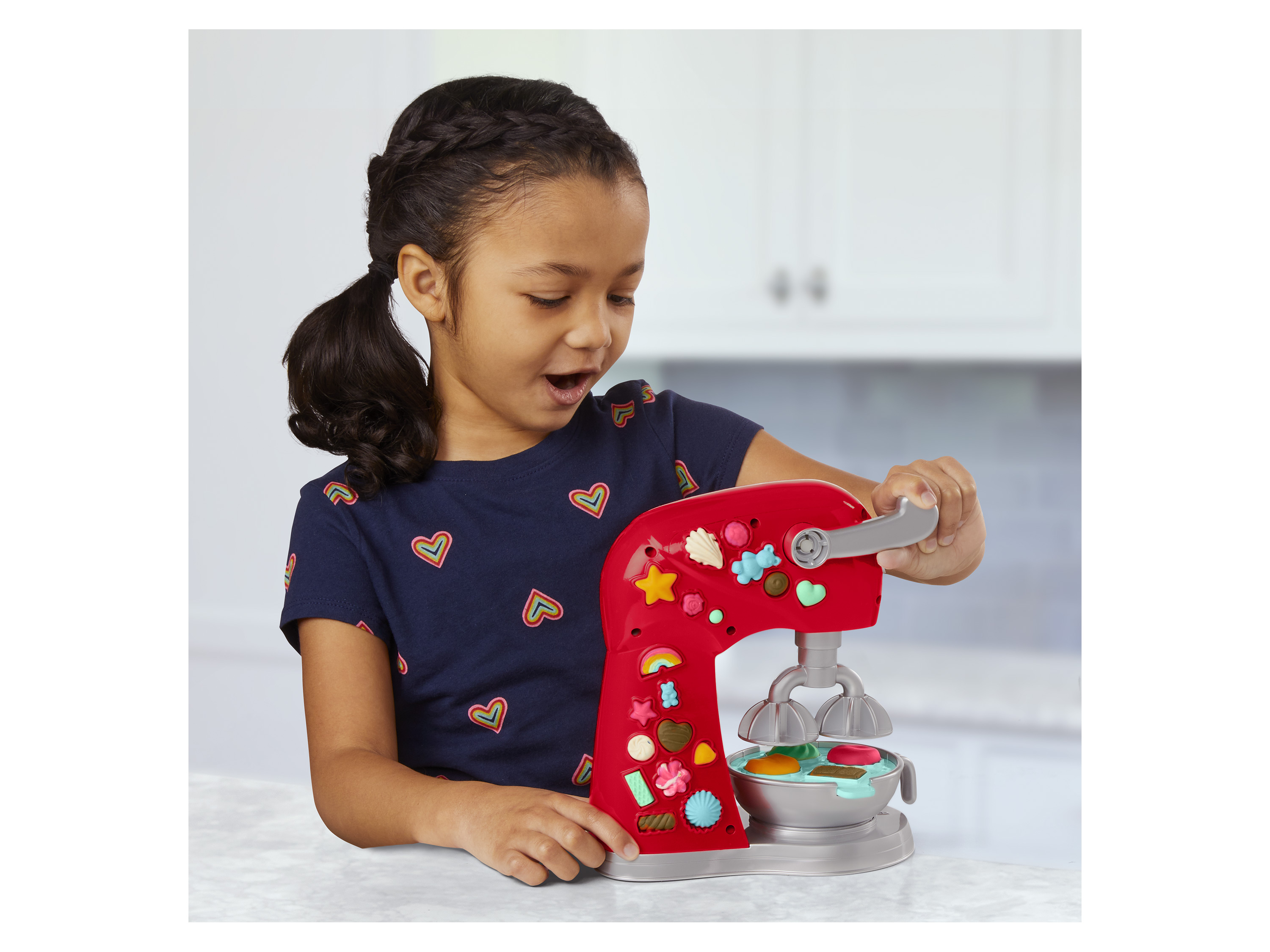 Play Doh Pâte à modeler Robot pâtissier HASBRO Jaune pour garçon - vue 3