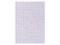 Serviette de cuisine à carreaux lilas.