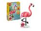 Ensemble LEGO Creator 3-en-1 Flamant rose de 288 pièces, âge 8+