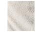 Texture de tissu polaire en peluche blanche.