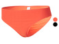 Un bas de bikini orange.