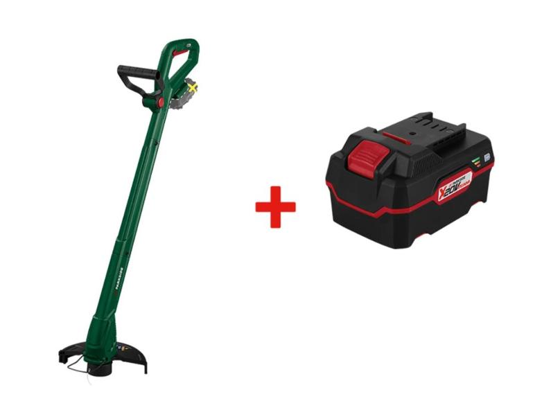 Débroussailleuse sans fil Parkside et batterie X20V Team.