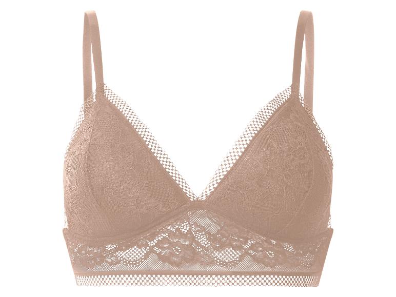 Soutien-gorge en dentelle beige