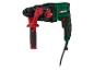 Perforateur en vert, noir et rouge
