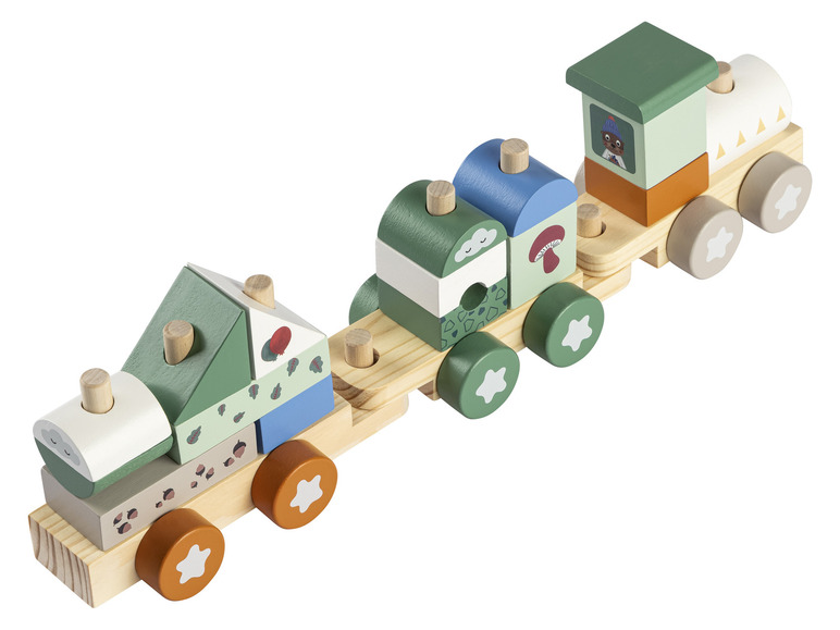 Aller en mode plein écran : lupilu® Jeu de motricité en bois - Image 39