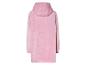 Un sweat à capuche rose en polaire