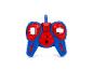 Télécommande de jouet rouge et bleue sur le thème de Spider-Man