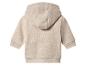 Sweat à capuche beige pour enfant, vue de dos