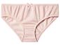Culotte rose avec un petit nœud