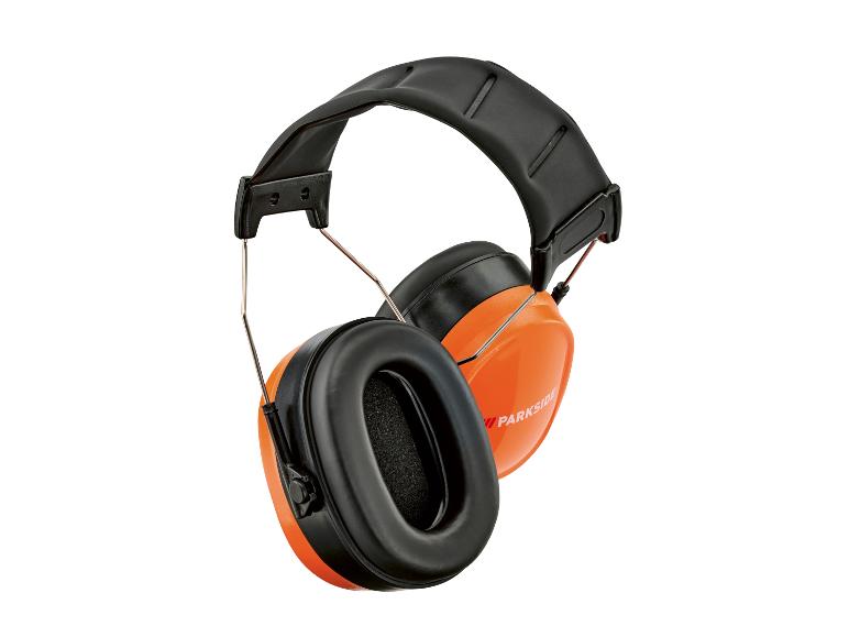 Casque anti-bruit Parkside orange pour la protection auditive