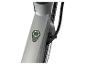 Gros plan sur un vélo électrique avec un bouton d'alimentation vert