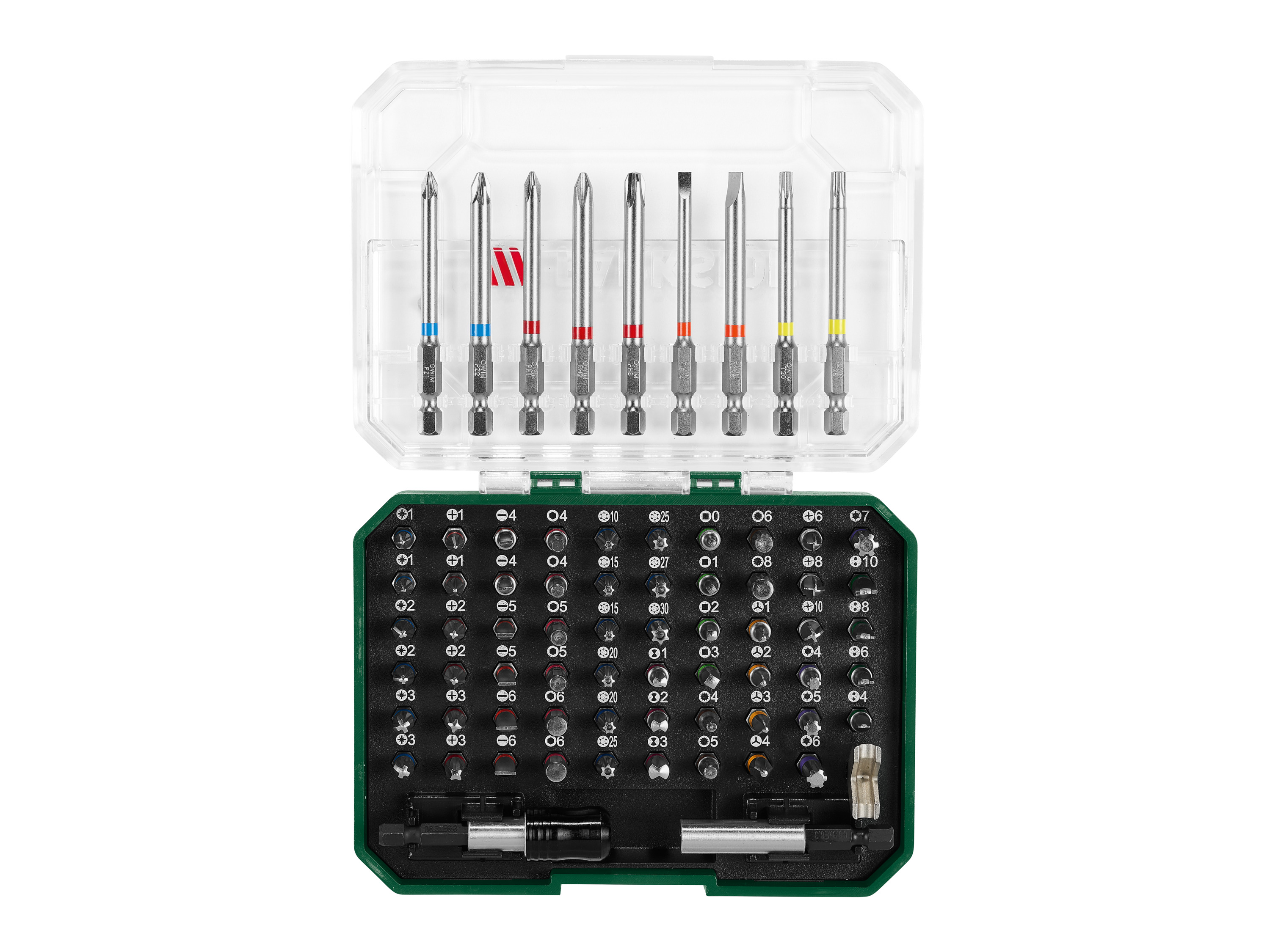 PARKSIDE® Set d'embouts ou set d'embouts et douilles (set d'embouts 71 pcs. embouts spéciaux)