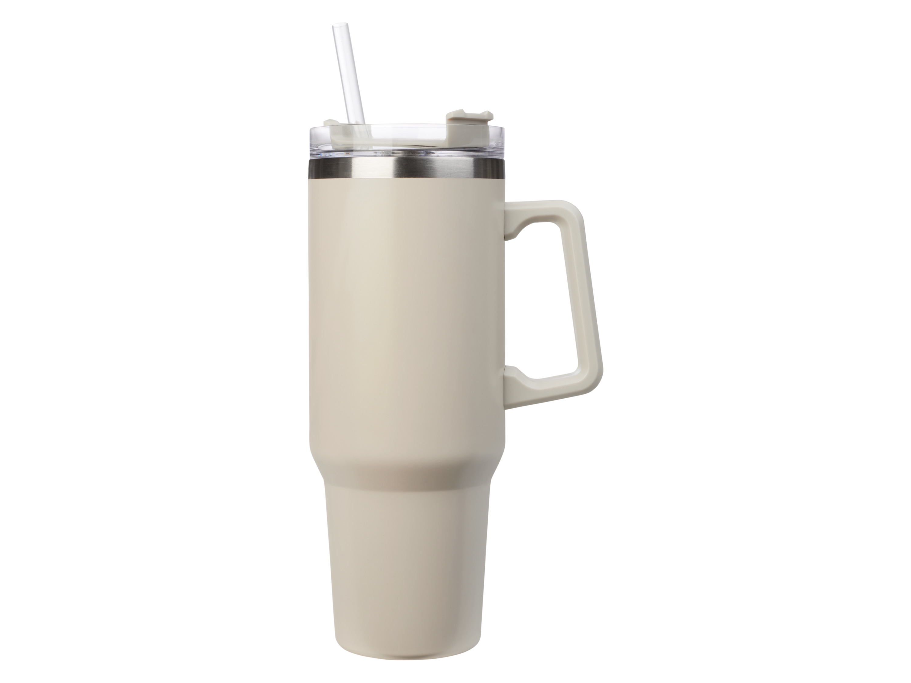 LIVARNO home Gobelet isotherme en acier inoxydable (beige)