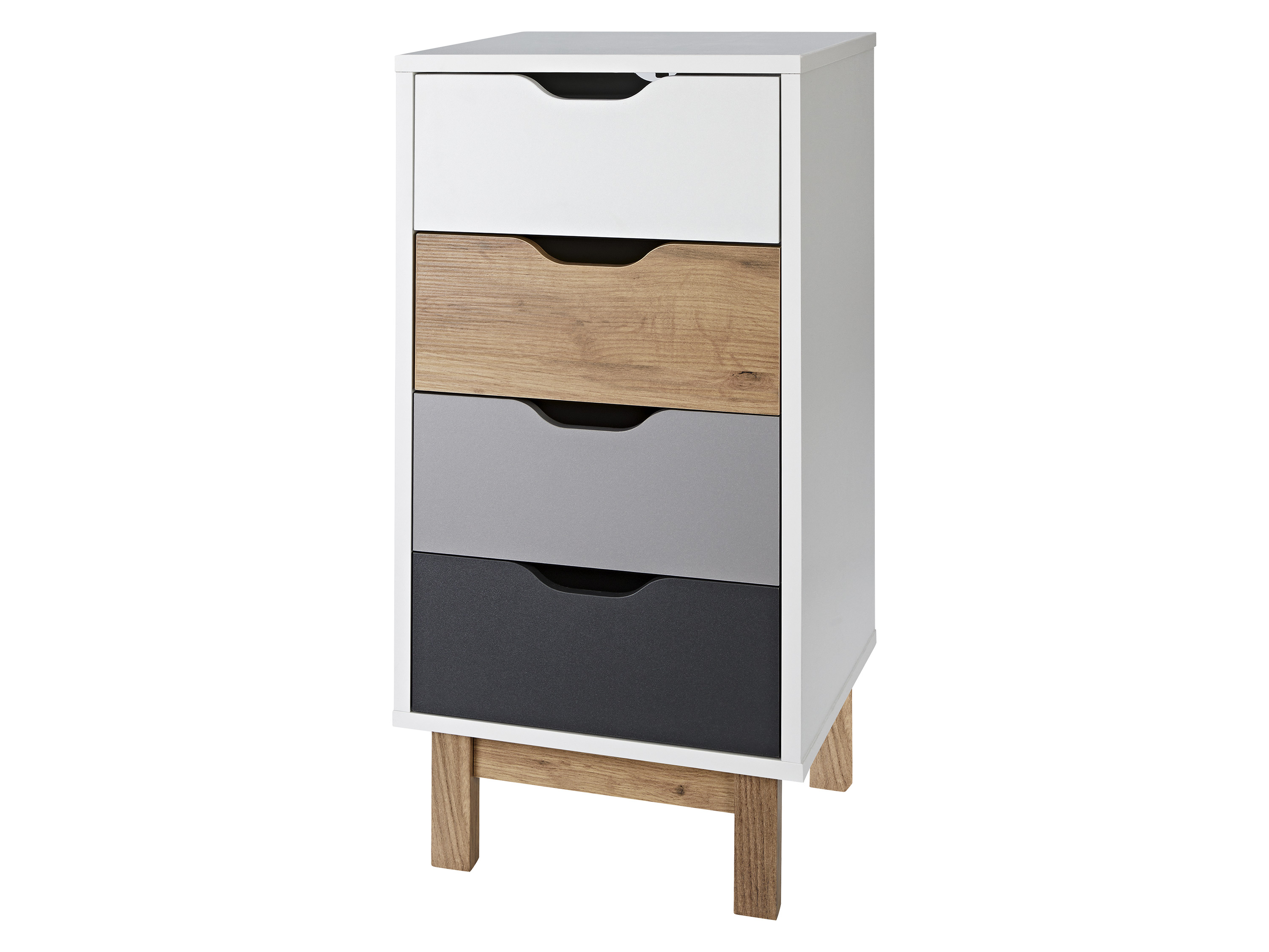 LIVARNO home Commode avec 4 tiroirs, 40 x 85 x 35 cm