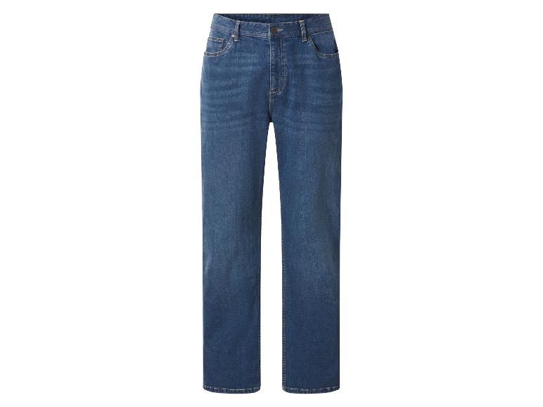 Jean droit bleu pour homme
