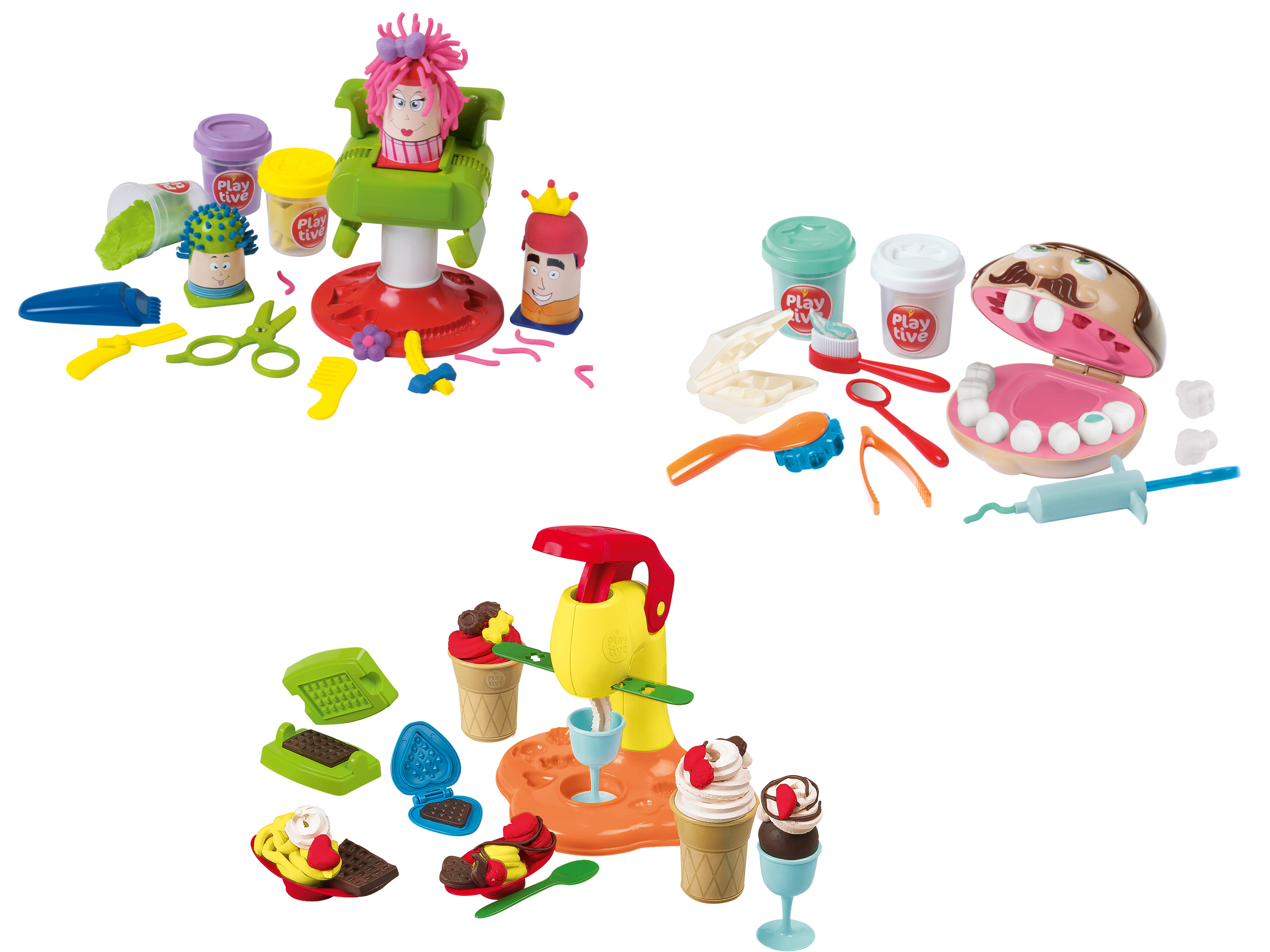 Playtive Set de pâte à modeler