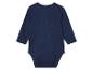 Body bébé bleu marine manches longues.