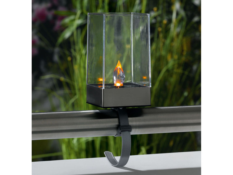 Aller en mode plein écran : LIVARNO home Torche ou balise solaire à LED, effet flamme, 0,06 W - Image 12