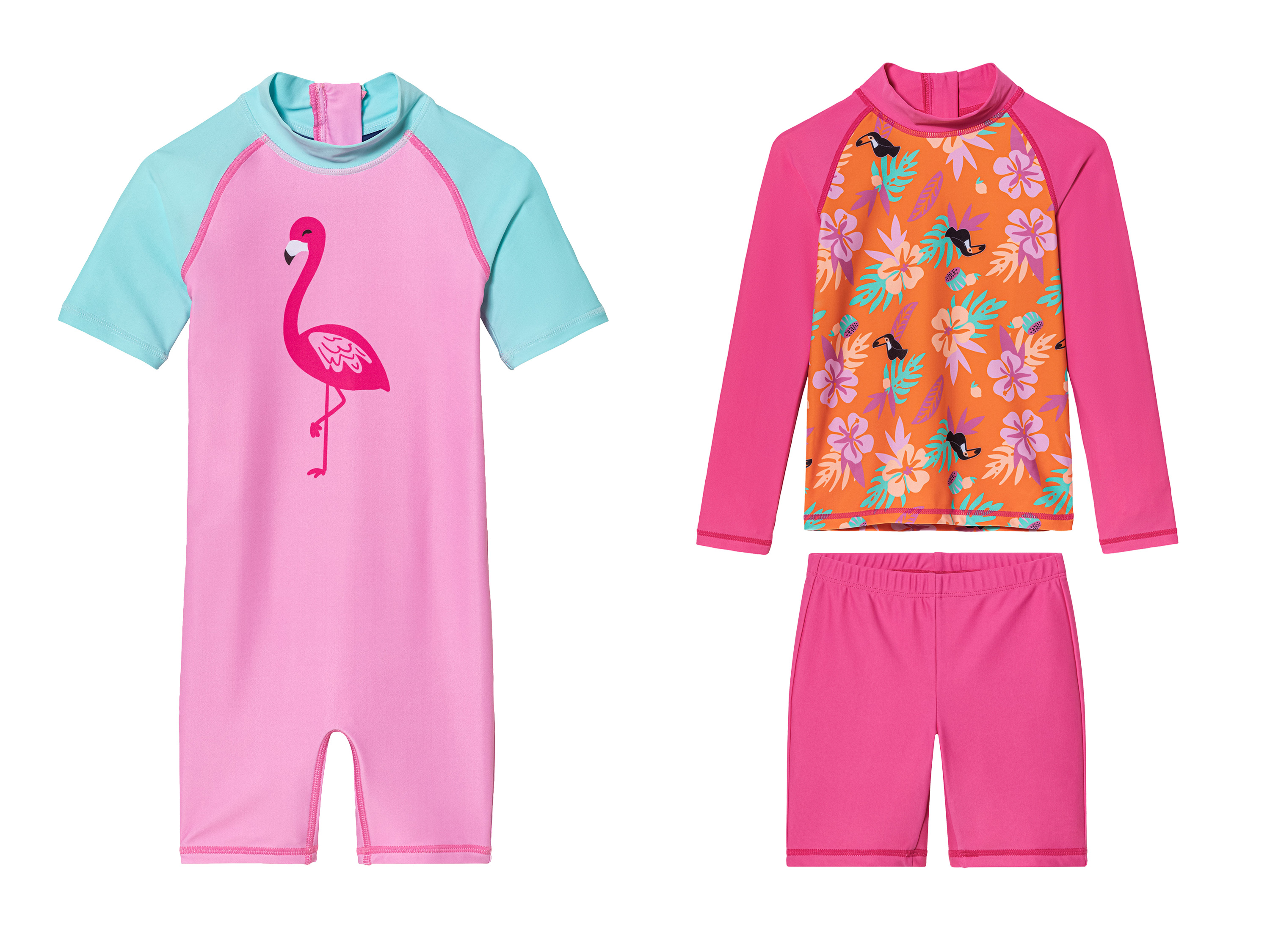 lupilu® Maillot de bain ou ensemble de bain anti-UV petite fille