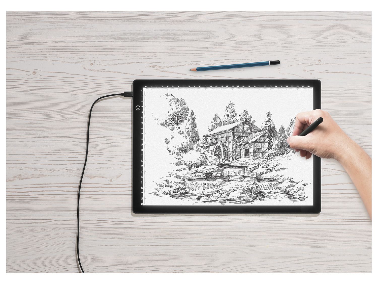 tablette lumineuse de dessin