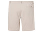 Short beige avec ceinture élastique.