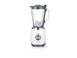 Un blender SilverCrest blanc avec des glaçons.