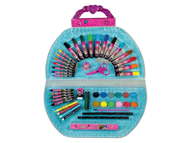 Aller en mode plein écran : Undercover Coffret de peinture et coloriage, 51 pièces - Image 3
