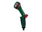 Pistolet d'arrosage Parkside vert et rouge.