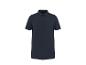 Polo bleu marine pour homme à manches courtes et boutons.