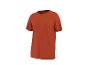 T-shirt de sport homme couleur rouille à manches courtes