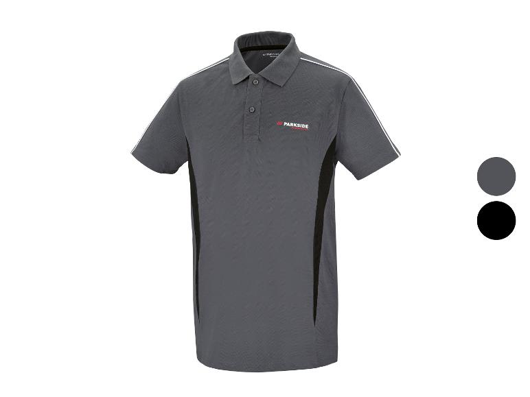 Polo Parkside Performance gris et noir.