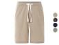 Shorts en tissu beige, plusieurs coloris disponibles.