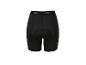 Short de cyclisme noir pour femme avec rembourrage, vue arrière