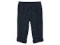 Pantalon bleu foncé à cordon pour garçon.