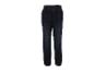 Pantalon jogger en jean foncé avec taille élastique et cordon de serrage