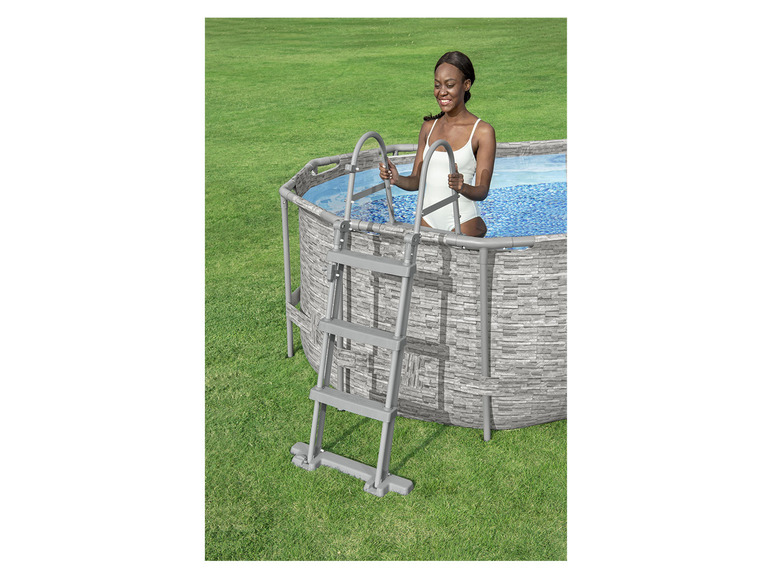 Aller en mode plein écran : Bestway Échelle de piscine Flowclear, 107 cm - Image 2