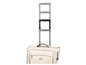 Une valise beige avec une poignée télescopique de Topmove.