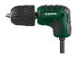 Une perceuse d'angle Parkside verte.
